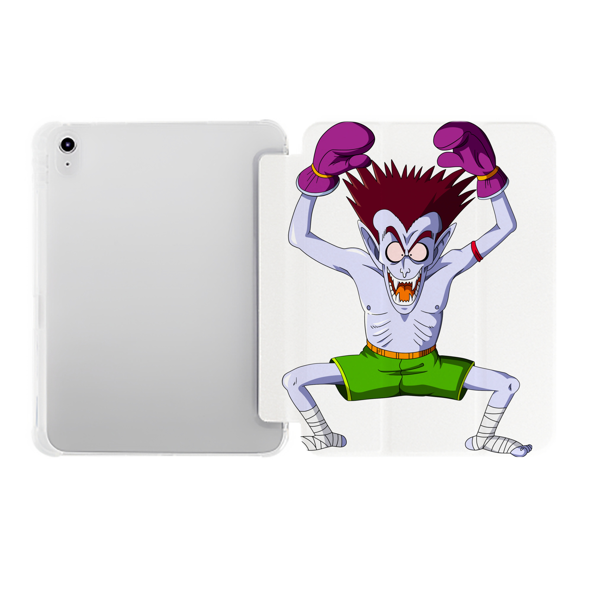 （画像用） ドラゴンボール DRAGON BALL IPad ケース ペン収納付き 三つ折りスタンド PUレザー×シリコン 対応機種9.5/10.5/10.9インチ
